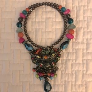 FUN COLORFUL WRAPAROUND NECKLACE